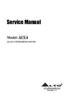 Alto ACL4 - Service Manual 